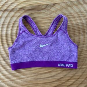 Nike Pro Women's Purple Sports Bra